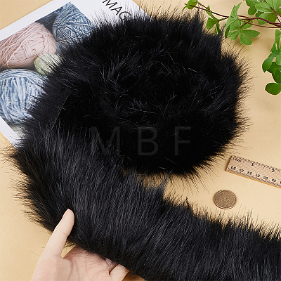 Polyester Artificial Wool Fabric AJEW-WH0326-16D-1