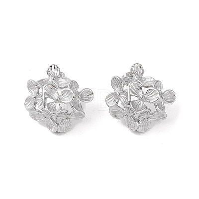 Non-Tarnish 304 Stainless Steel Stud Earrings EJEW-S227-20P-1