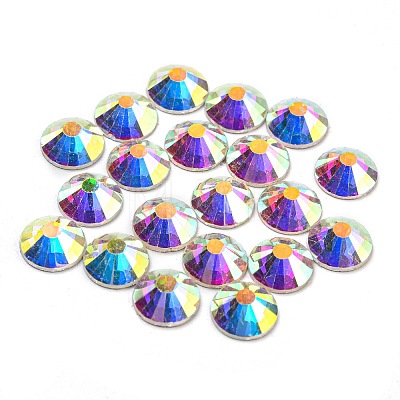 Glass Flat Back Rhinestone RGLA-C002-SS40-101-1