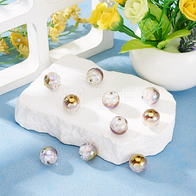10Pcs Resin Beads PACR-TA0001-33G-1