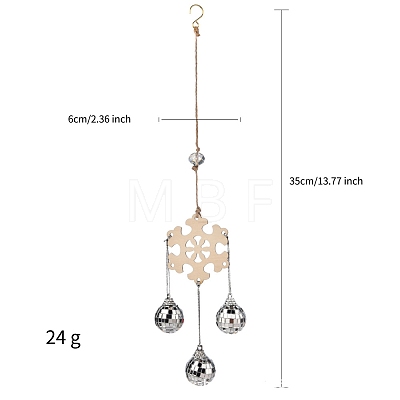 Glass Pendant Decorations PW-WG91DF4-06-1