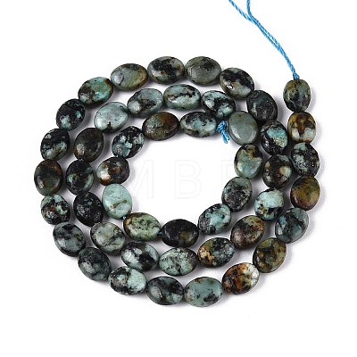 Natural African Turquoise(Jasper) Beads Strands G-T142-28-1