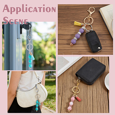DIY Jewelry Keychain Kits DIY-GA0010-16-1