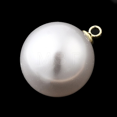 ABS Plastic Imitation Pearl Pendants FIND-H052-01J-04G-1