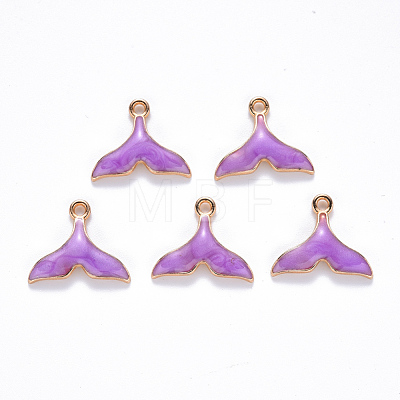 Alloy Enamel Pendants ENAM-S121-060D-1