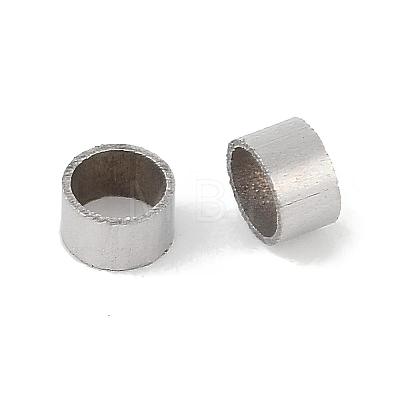 Non-Tarnish 304 Stainless Steel Tube Beads STAS-G071-31P-A-1