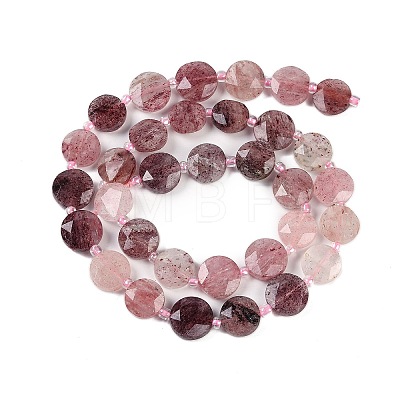 Natural Strawberry Quartz Beads Strands G-C116-A41-01-1