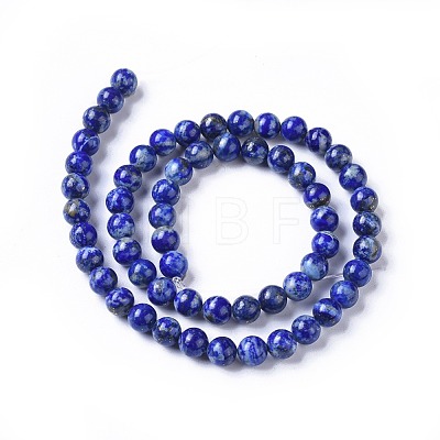 Natural Lapis Lazuli Beads Strands X-G-I258-01-1