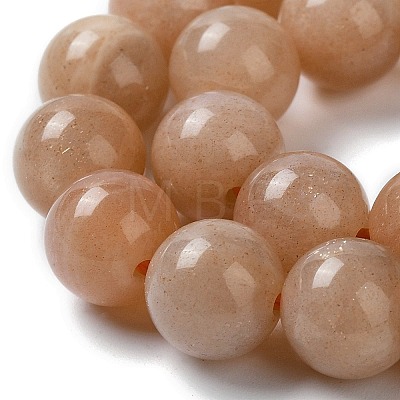 Natural Sunstone Beads Strands G-N327-01A-03-1