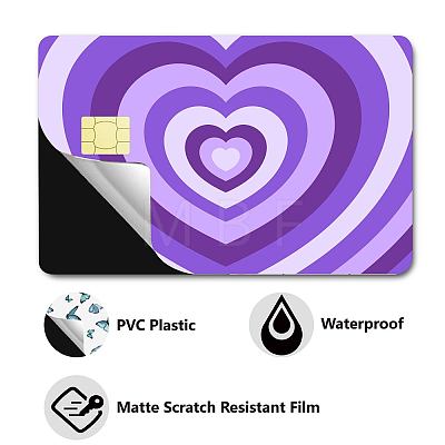 PVC Plastic Waterproof Card Stickers DIY-WH0432-087-1