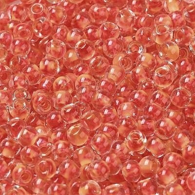 Transparent Glass Round Seed Beads SEED-B001-05A-24-1