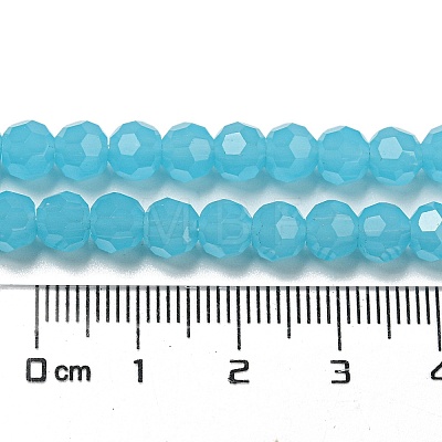 Imitation Jade Glass Beads Stands EGLA-A035-J6mm-D04-1