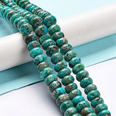 Natural Imperial Jasper Beads Strands G-C034-01C-1