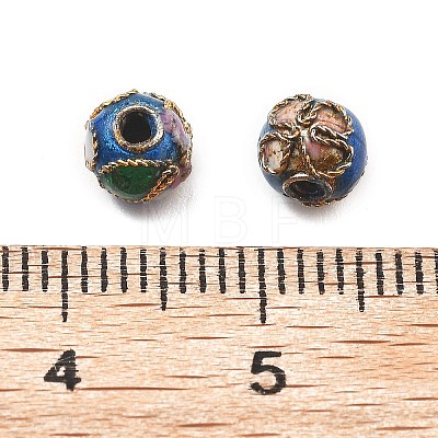 Handmade Cloisonne Beads CLB-O001-M08-01-1