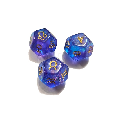 Acrylic Polyhedral Dice PW-WG8E553-06-1