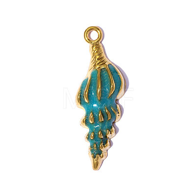 304 Stainless Steel Pendants STAS-OY015-12G-1