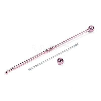 DIY Alloy Beadable Crochet Hooks AJEW-A064-02D-1