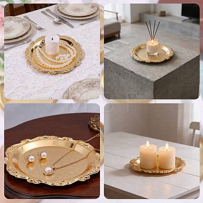 Iron Jewelry Display Plates AJEW-WH0410-259A-01-1