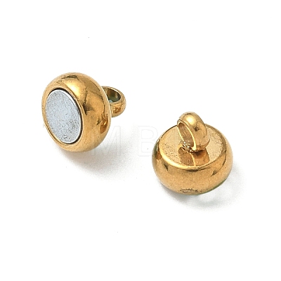 304 Stainless Steel Magnetic Clasps X-STAS-S182-04G-1