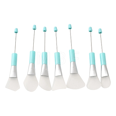 7Pcs Plastic & Silicone Cleaning Brushes PL-CBA26FF-01C-1