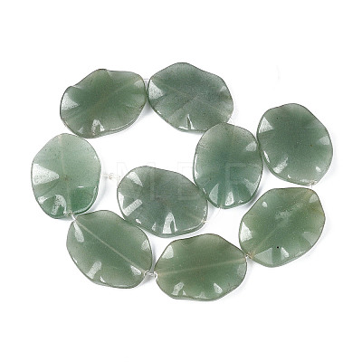 Natural Green Aventurine Beads Strands G-T143-21A-1