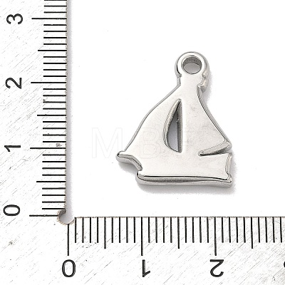 304 Stainless Steel Pendants STAS-K311-14P-1