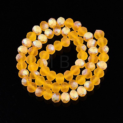 Transparent Glass Beads Strands LS-EGLA-A044-T8mm-MB05-1