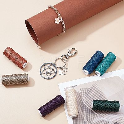 15 Rolls 15 Colors Sewing Threads YC-WH0010-02-1