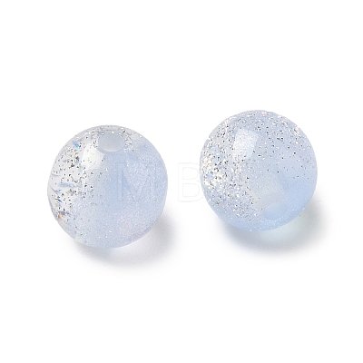 Two Tone Resin Beads RESI-Q025-02B-B-1