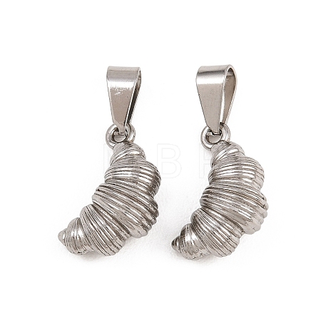 304 Stainless Steel Pendants STAS-B167-21A-P-1