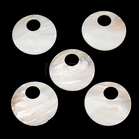 Natural Freshwater Shell Big Pendants SH-CBA93AD-16-1