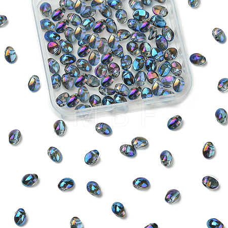 100Pcs Electroplate Glass Beads EGLA-YW0005-27I-1
