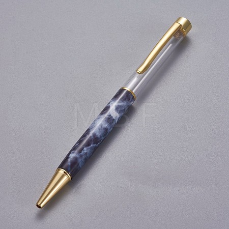 Creative Empty Tube Ballpoint Pens AJEW-L076-A07-1
