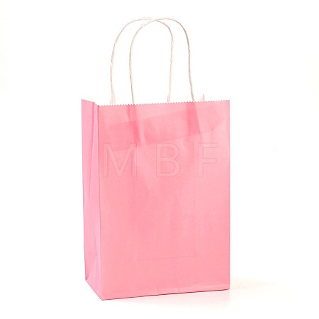 Pure Color Kraft Paper Bags AJEW-G020-A-11-1