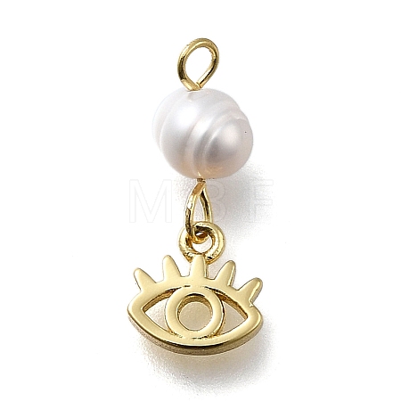 Brass Pendants KK-B132-02G-01-1