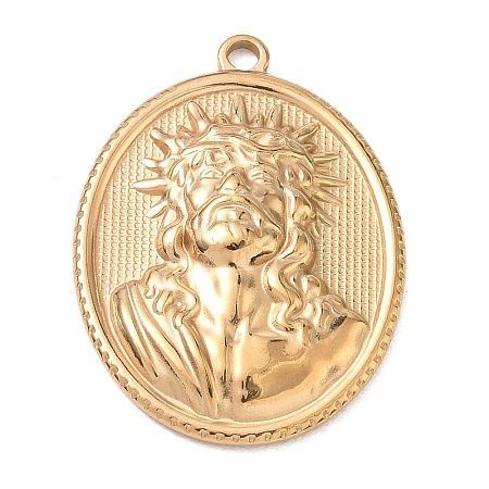 Religion 201 Stainless Steel Pendants SA-CBA5FB0-01G-A-1