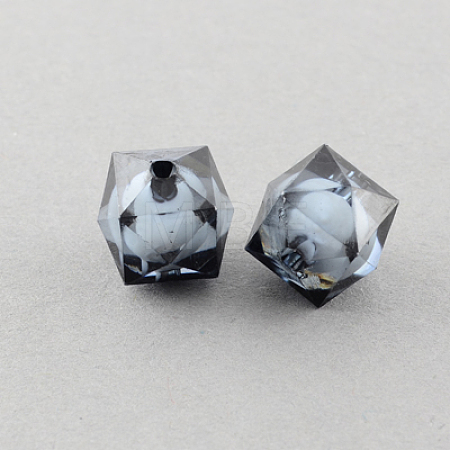 Transparent Acrylic Beads TACR-S112-10mm-21-1