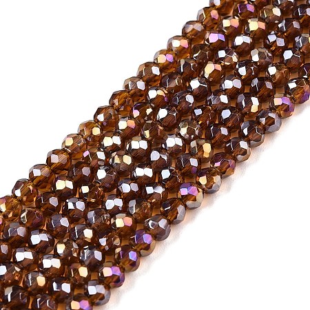 Electroplate Glass Beads Strands EGLA-A044-T2mm-B02-1
