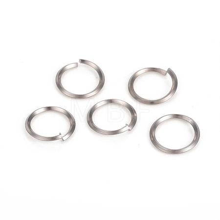 Non-Tarnish 304 Stainless Steel Open Jump Rings STAS-I150-07G-P-1