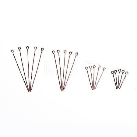 Brass Eye Pin KK-X0093-05R-1
