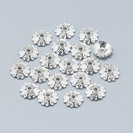 925 Sterling Silver Bead Caps LS-STER-T002-87S-1