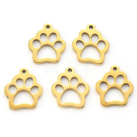 PVD Vacuum Plating 304 Stainless Steel Charms X-STAS-N092-16G-1