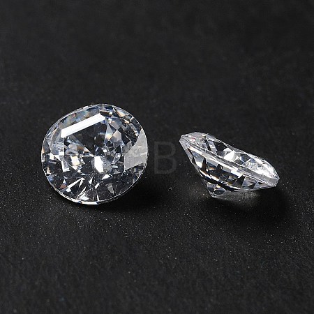 Cubic Zirconia Cabochons ZIRC-M002-7mm-007-1