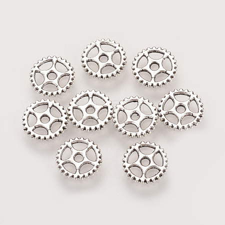 Tibetan Style Alloy Steampunk Charms LS-X-TIBE-Q075-46AS-LF-1
