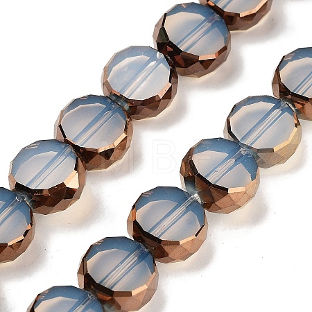 Imitation Jade Glass Beads Strands GLAA-H032-03-04-1