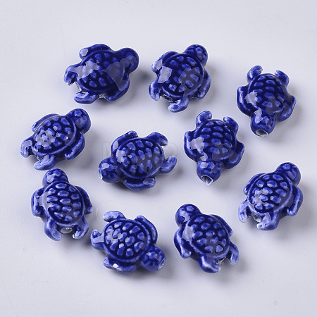 Handmade Porcelain Beads X-PORC-T005-001I-1