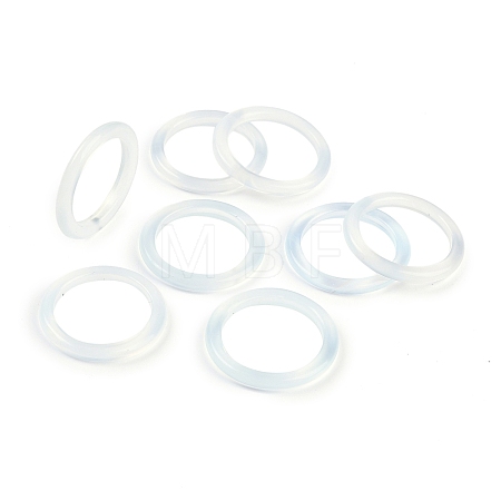 Dyed & Heated Natural Agate Finger Rings for Women RJEW-Z075-01G-1