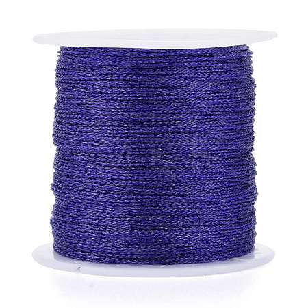 Polyester Braided Metallic Thread OCOR-I007-B-20-1