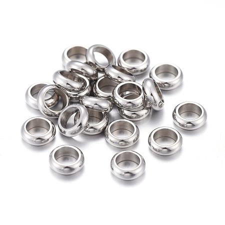 Tarnish Resistant 201 Stainless Steel Spacer Beads STAS-K200-07P-A-1