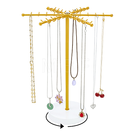 Iron Earrings Storage Rack ODIS-WH0108-052-1